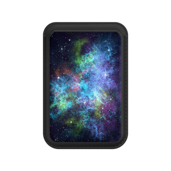 Magnetic Starburst | Leather Wallet with MagSafe