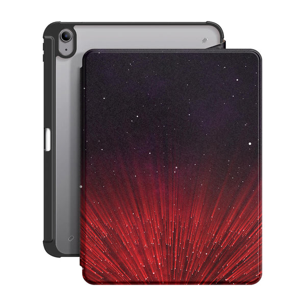 Caída de meteorito | Funda resistente a impactos con soporte Snap 360° para iPad Series 