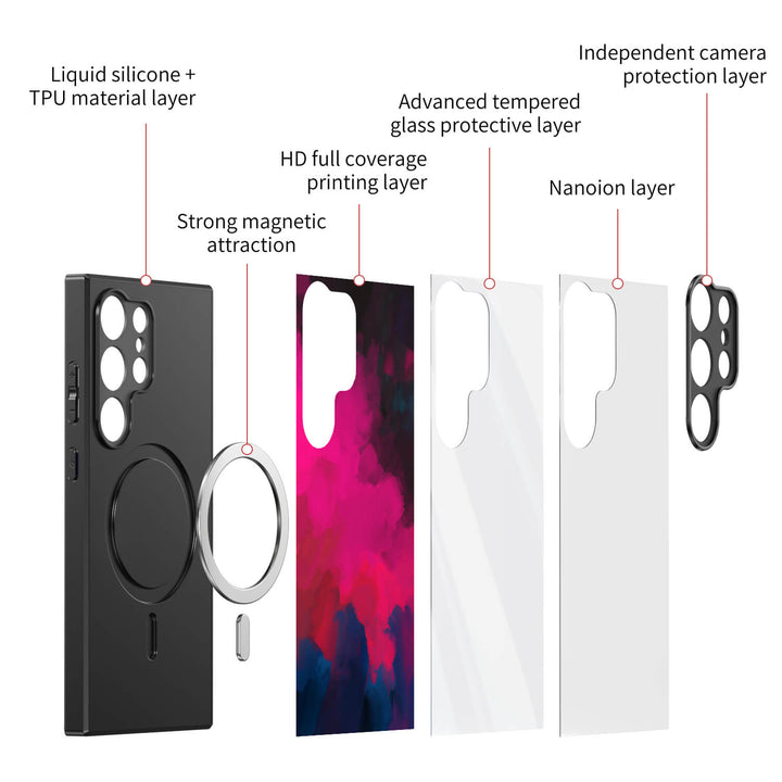 Floating Clouds | Samsung Series Impact Resistant Protective Case