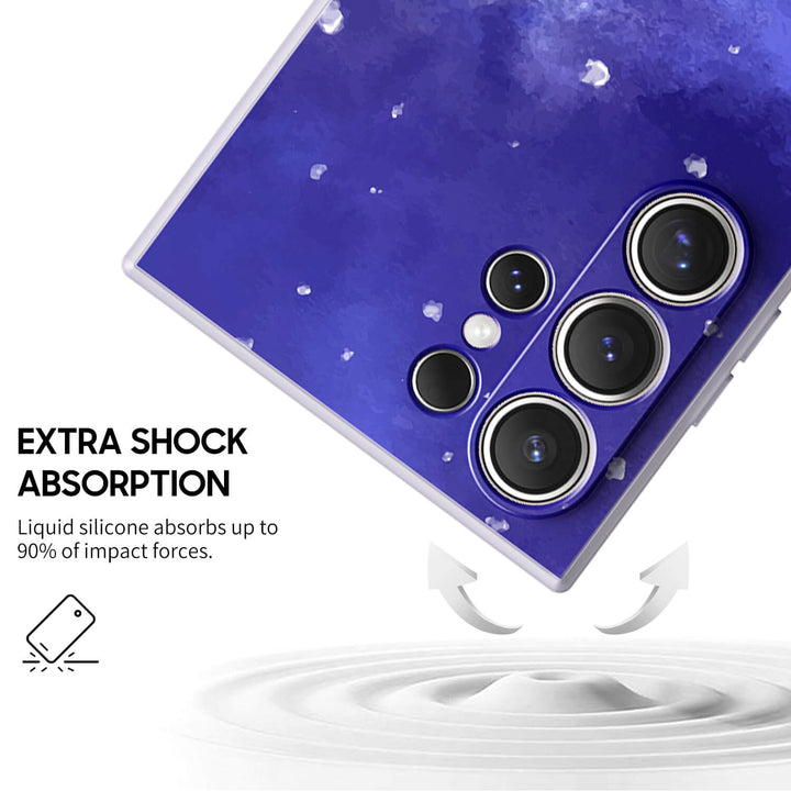 Violeta Astral | Funda protectora resistente a impactos de la serie Samsung