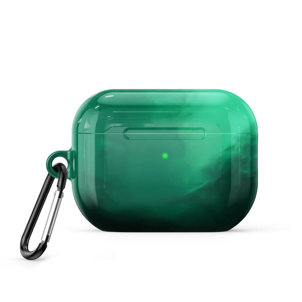 Verde medianoche | Funda protectora a prueba de golpes serie AirPods 