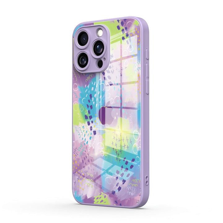 Lavanda revoloteando | Funda protectora resistente a impactos de la serie iPhone