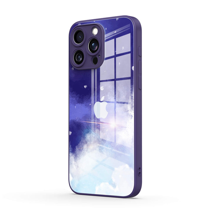 A la deriva en las nubes | Funda protectora resistente a impactos de la serie iPhone