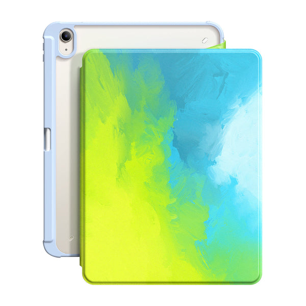 Playa Fluorescente | Funda resistente a impactos con soporte Snap 360° para iPad Series