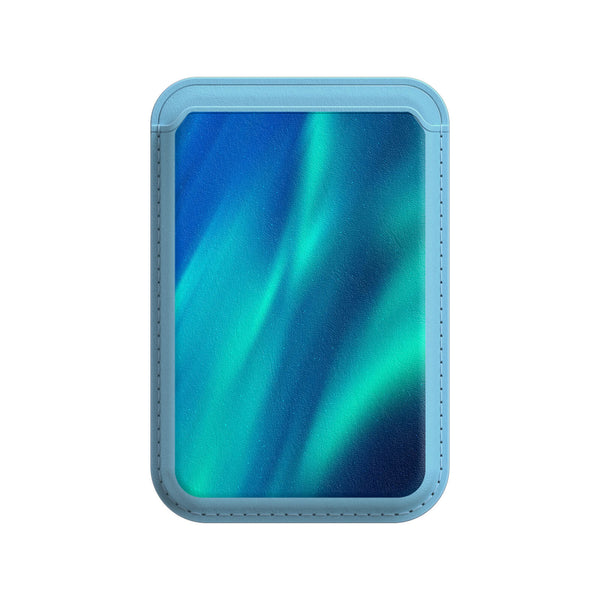 North Sea Aurora | Leather Wallet with MagSafe