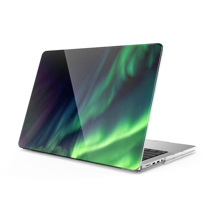 Aurora Verde | Funda protectora anticaída para Macbook 