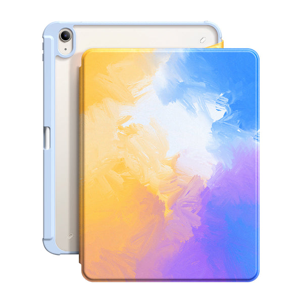 Pebble Color | iPad Series Snap 360° Stand Impact Resistant Case