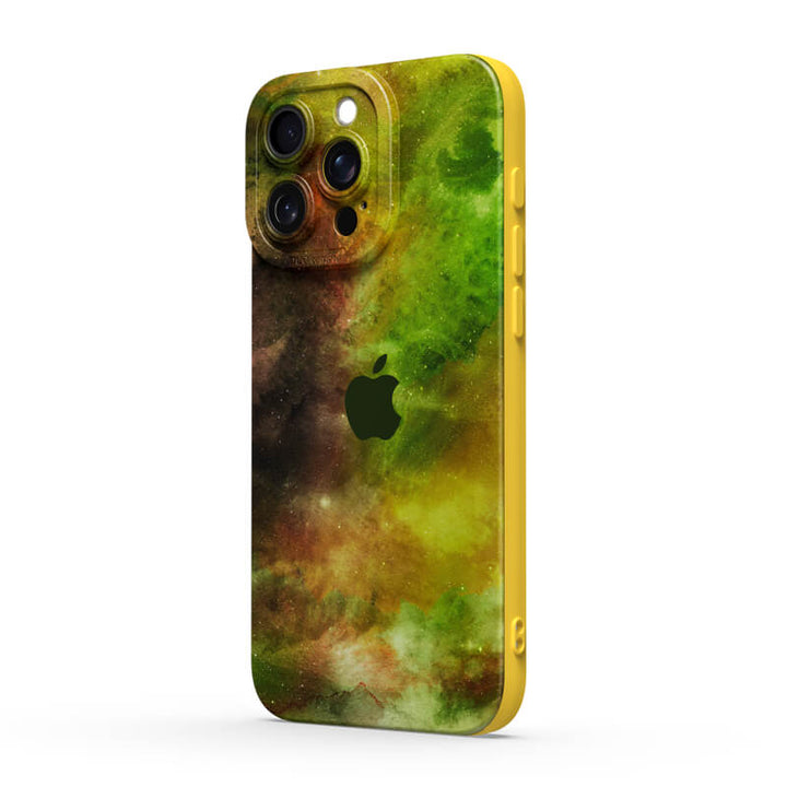 Yellow-Green Nebula | IPhone Series Impact Resistant Protective Case