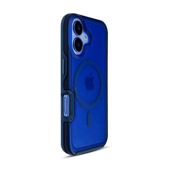 Navy Blue | iPhone Translucent Matte MagSafe Case