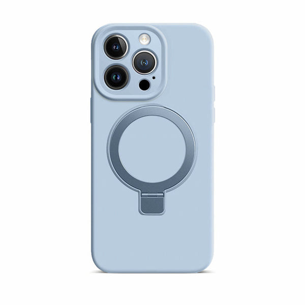 Light Blue | iPhone MagSafe Bracket Liquid Case