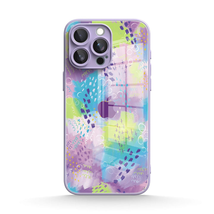 Lavanda revoloteando | Funda protectora resistente a impactos de la serie iPhone