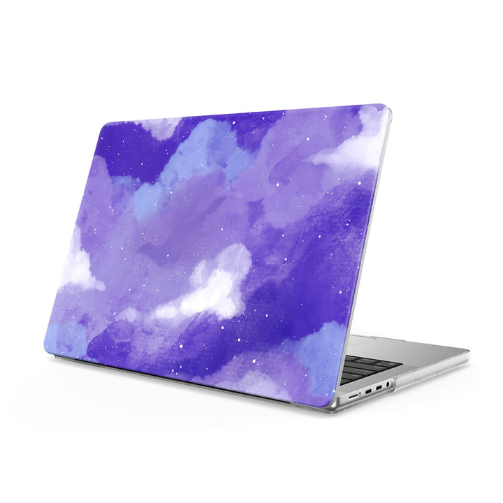 Azul Púrpura Astral | Funda protectora anticaída para Macbook 