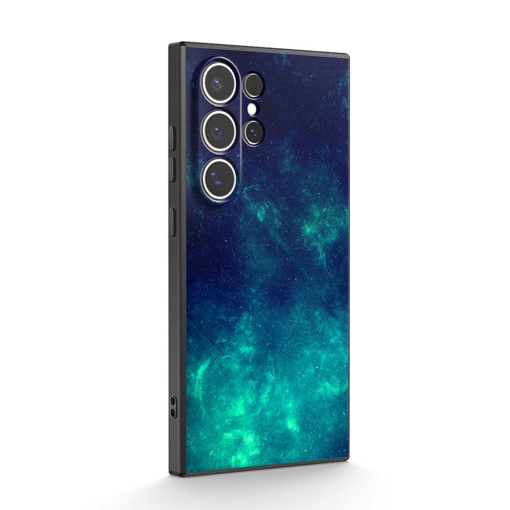 Río estrella de luz nocturna | Funda protectora resistente a impactos de la serie Samsung