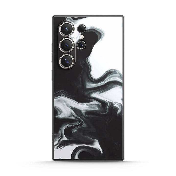 Blanco/Negro | Funda protectora resistente a impactos de la serie Samsung