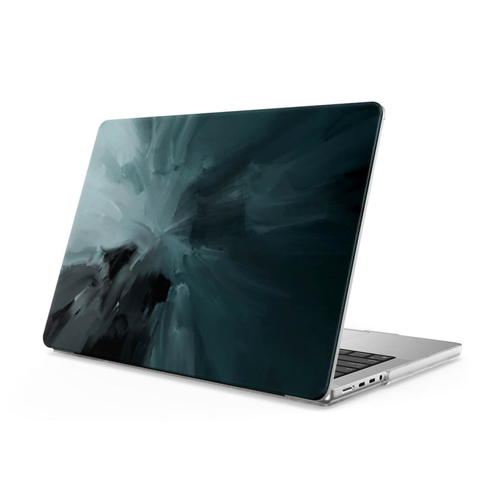 Negro Gris | Funda protectora anticaída para Macbook 