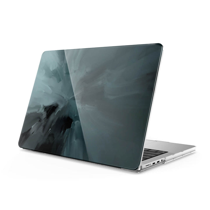 Negro Gris | Funda protectora anticaída para Macbook 