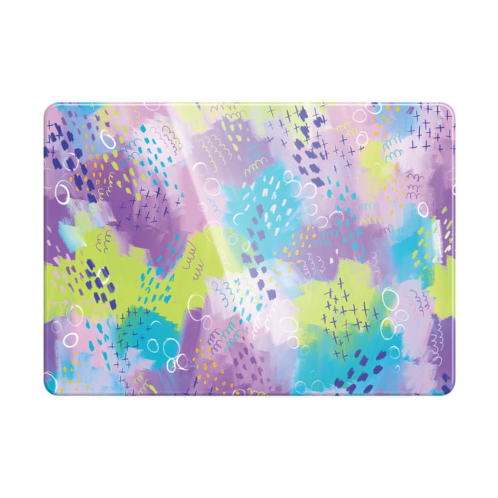 Lavanda revoloteando | Funda protectora anticaída para Macbook