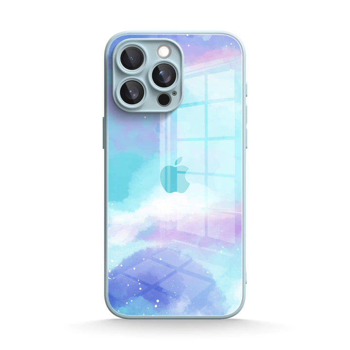 Azul Astral | Funda protectora resistente a impactos de la serie iPhone