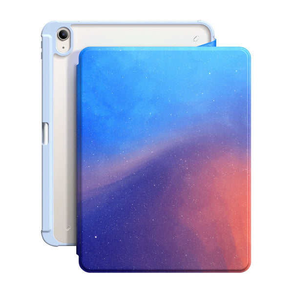 Polar-Purple to Pink | iPad Series Snap 360° Stand Impact Resistant Case