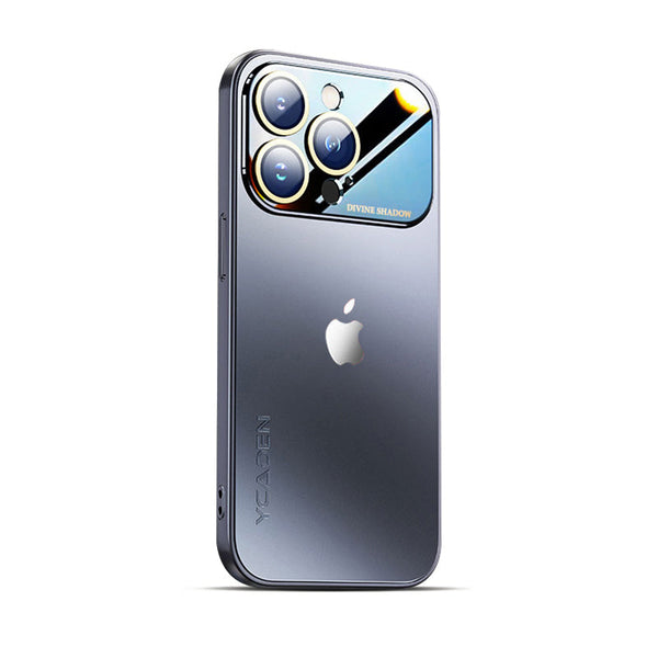 iPhone Series | Large Window Matte Glass Case