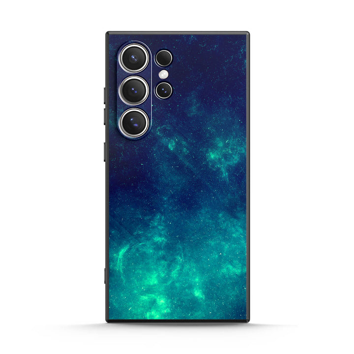 Río estrella de luz nocturna | Funda protectora resistente a impactos de la serie Samsung