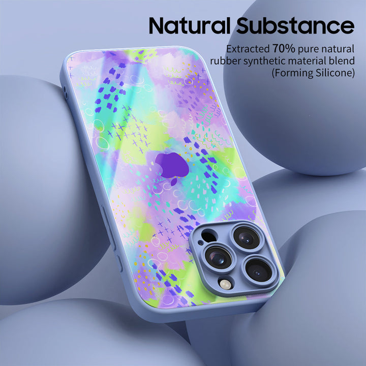 Lavanda revoloteando | Funda protectora resistente a impactos de la serie iPhone