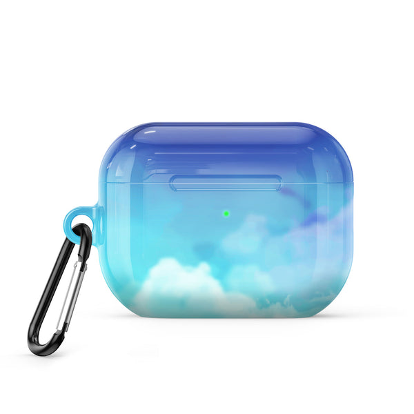 Azul cielo | Funda protectora a prueba de golpes serie AirPods 