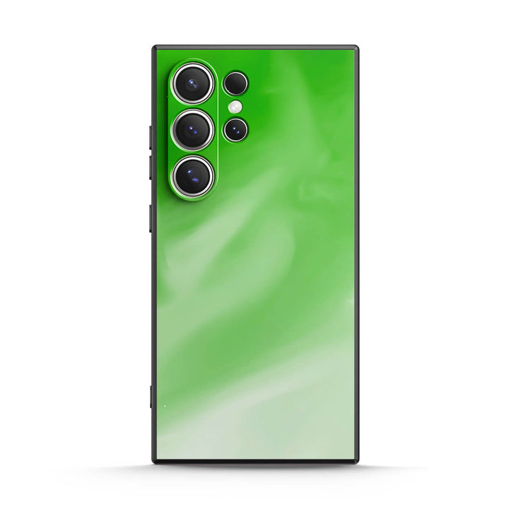 Green and White | Samsung Series Impact Resistant Protective Case