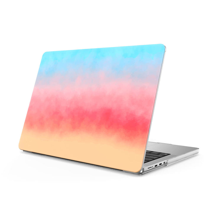 gradiente de nubes | Funda protectora anticaída para Macbook