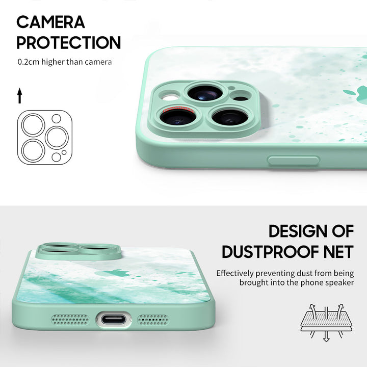 Hierba verde | Funda protectora resistente a impactos de la serie iPhone