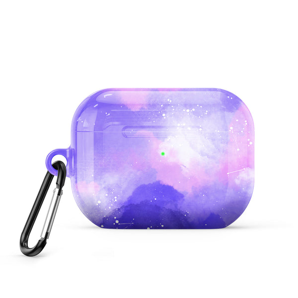 Violeta Astral | Funda protectora a prueba de golpes serie AirPods