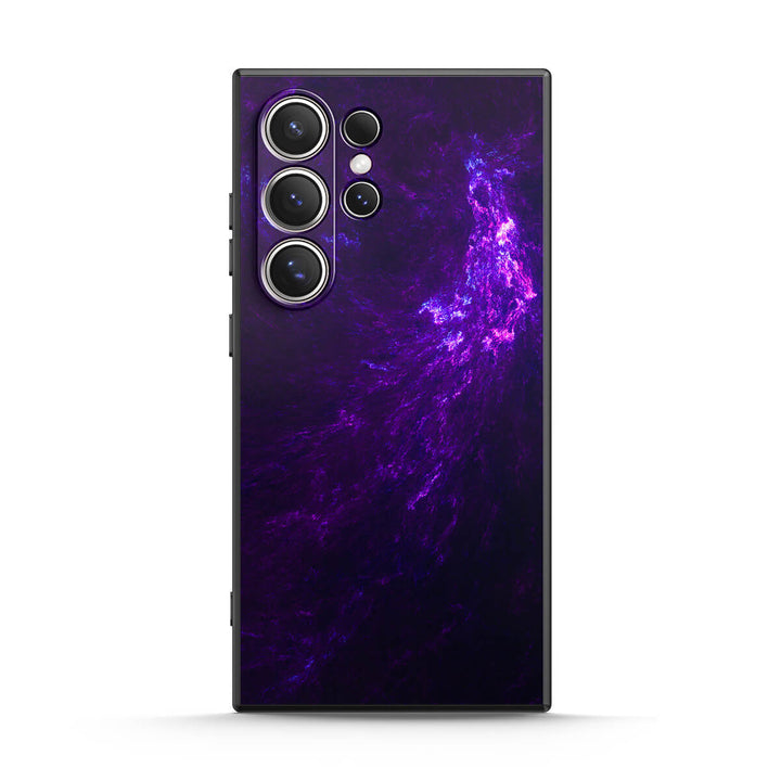 Forma de vida morada | Funda protectora resistente a impactos de la serie Samsung