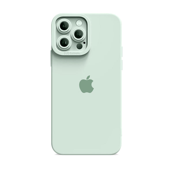 Cian claro | Funda de silicona para pupila de iPhone 