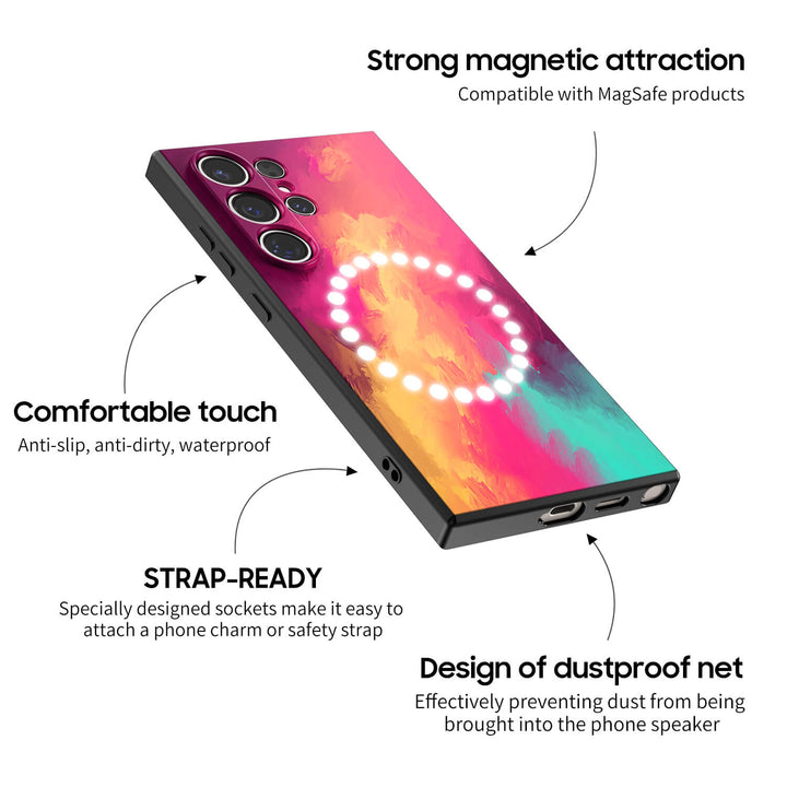 Hibisco | Funda protectora resistente a impactos de la serie Samsung