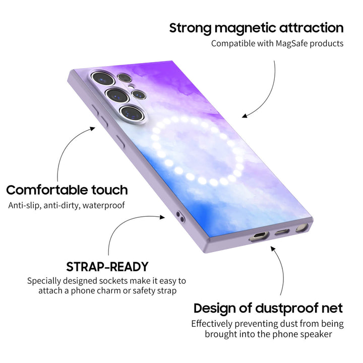 Watercolor Blue | Samsung Series Impact Resistant Protective Case