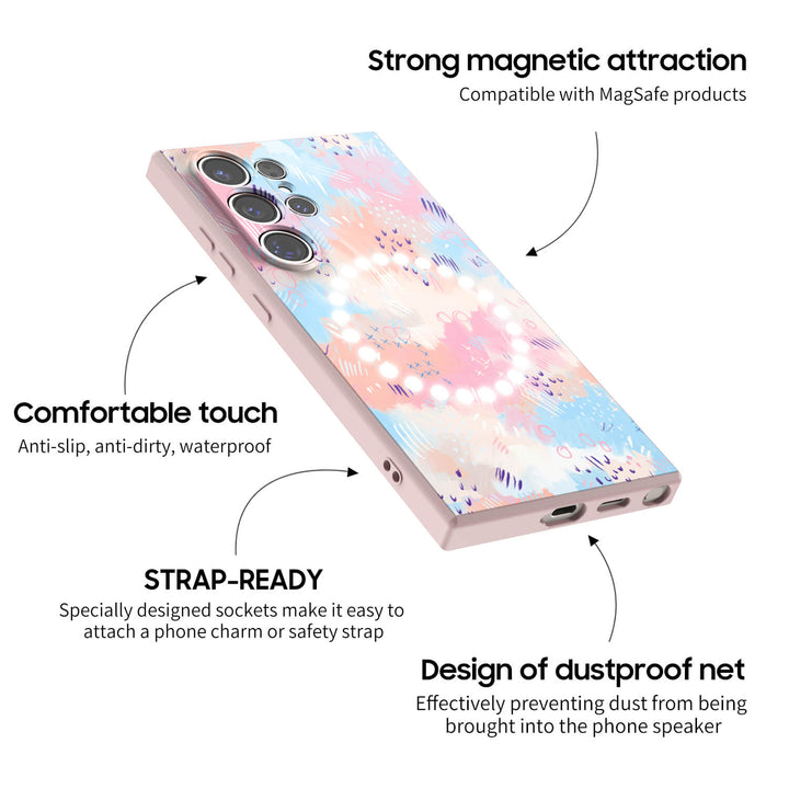 Fluttering Lavender | Samsung Series Impact Resistant Protective Case