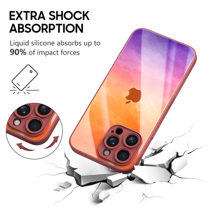 Hierba en el viento | Funda protectora resistente a impactos de la serie iPhone