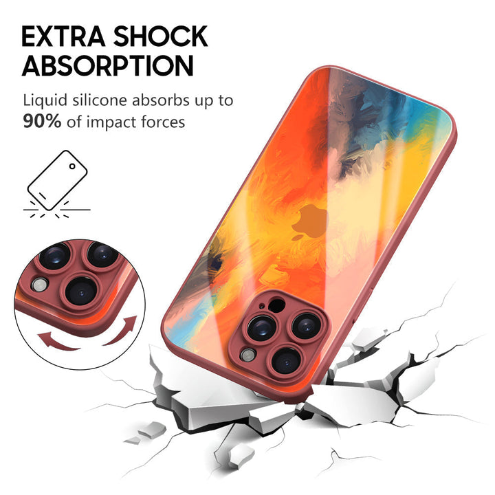 Summer Lotus Color | IPhone Series Impact Resistant Protective Case