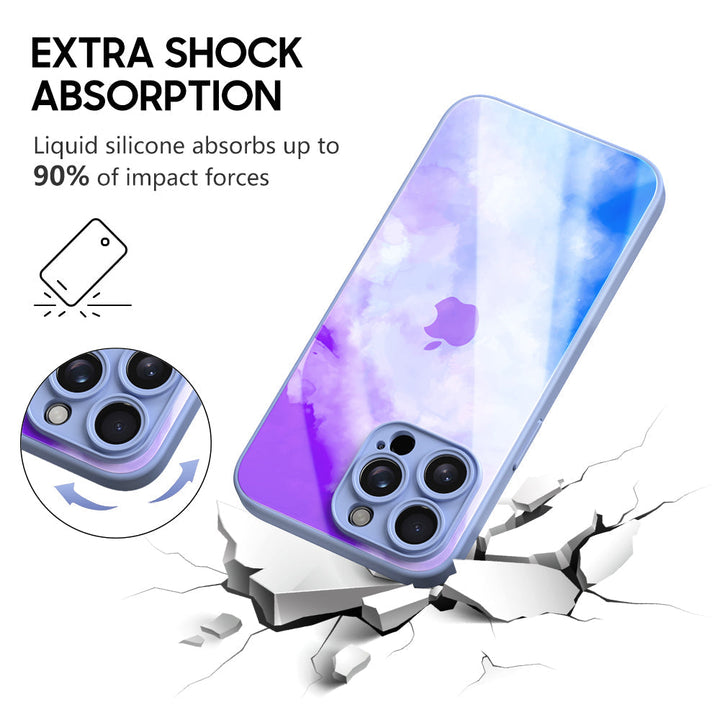 Watercolor Blue | IPhone Series Impact Resistant Protective Case