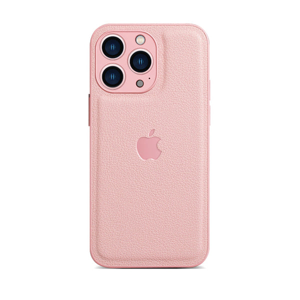 Light Pink | iPhone Leather Phone Case