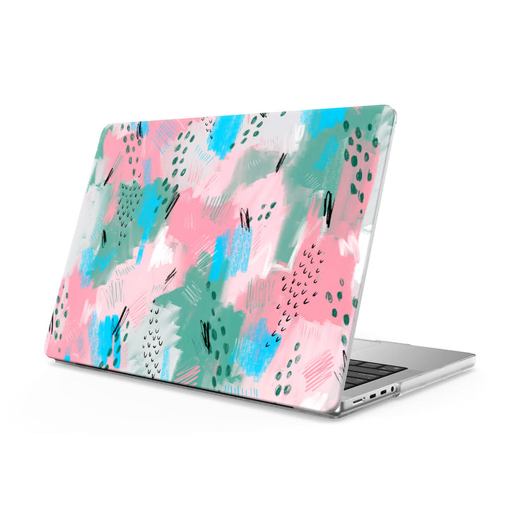 Rose Lake bajo la alegría | Funda protectora anticaída para Macbook