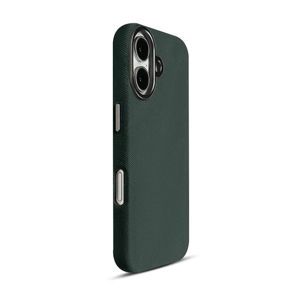 Midnight Green | iPhone Flannel Cloth Magsafe Case