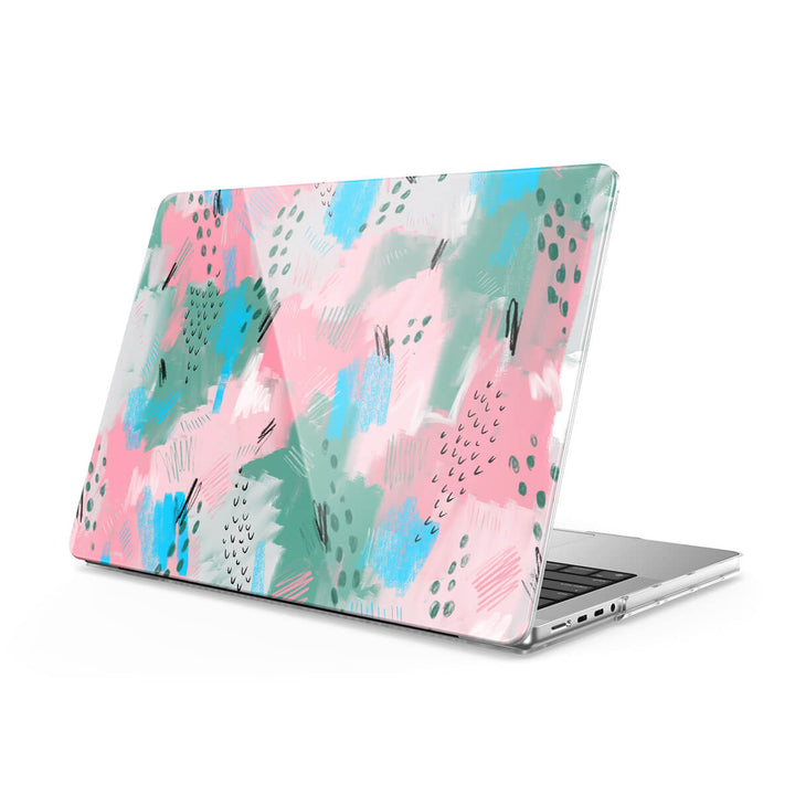 Rose Lake bajo la alegría | Funda protectora anticaída para Macbook