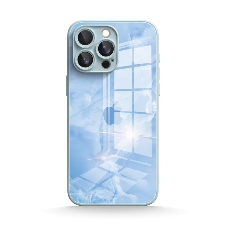 Ice Crack Blue | IPhone Series Impact Resistant Protective Case