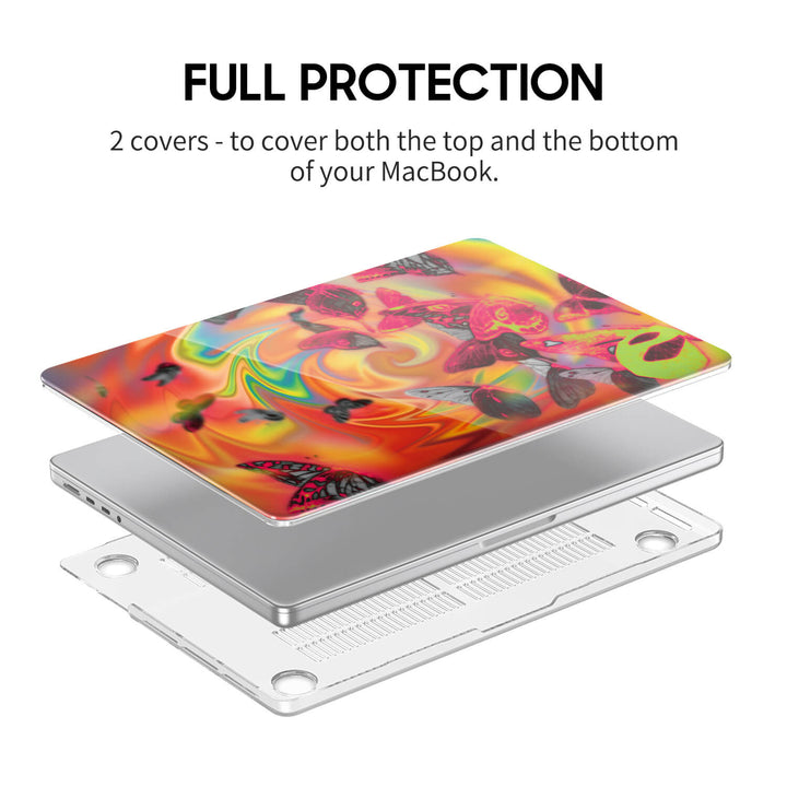 El efecto mariposa | Funda protectora anticaída para Macbook 