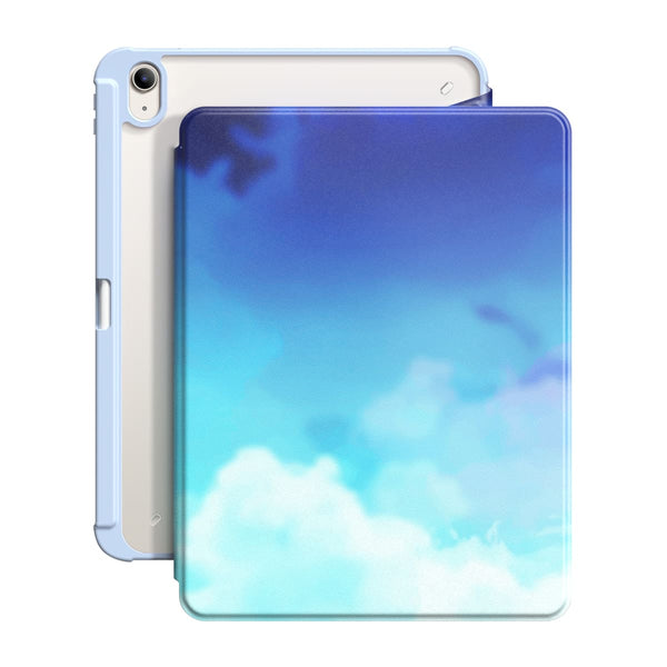 Azul cielo | Funda resistente a impactos con soporte Snap 360° para iPad Series 