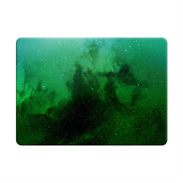 Noche Estrella Verde | Funda protectora anticaída para Macbook 