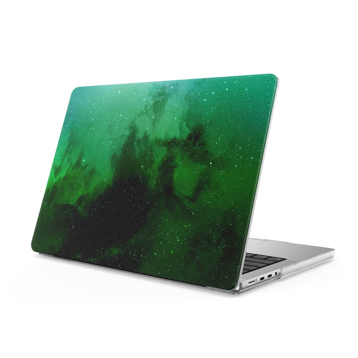 Noche Estrella Verde | Funda protectora anticaída para Macbook 