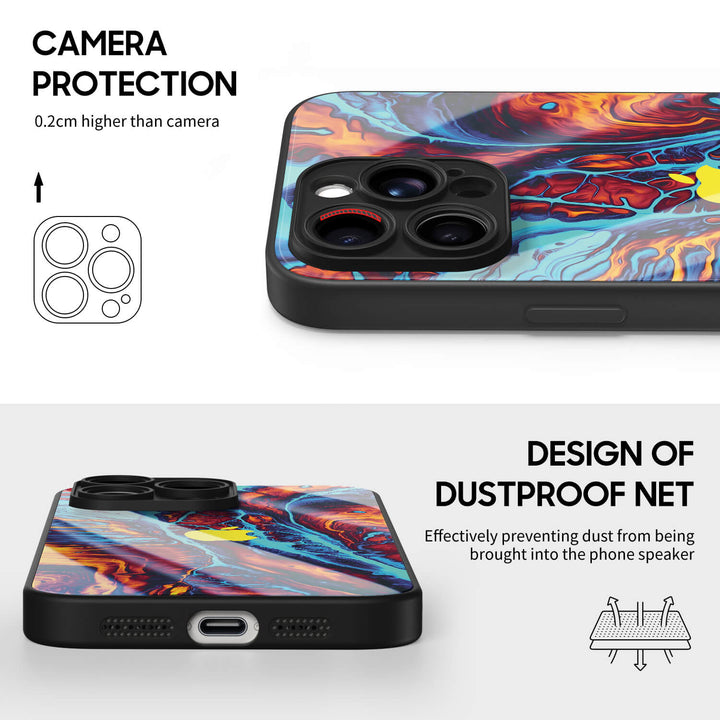 Psychedelic Nebula | IPhone Series Impact Resistant Protective Case