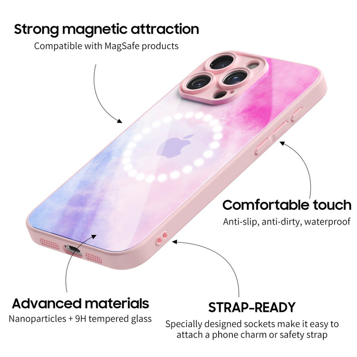 Aguada Púrpura | Funda protectora resistente a impactos de la serie iPhone